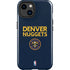 NBA Denver Nuggets Standard - Light Blue iPhone 15 Impact Case